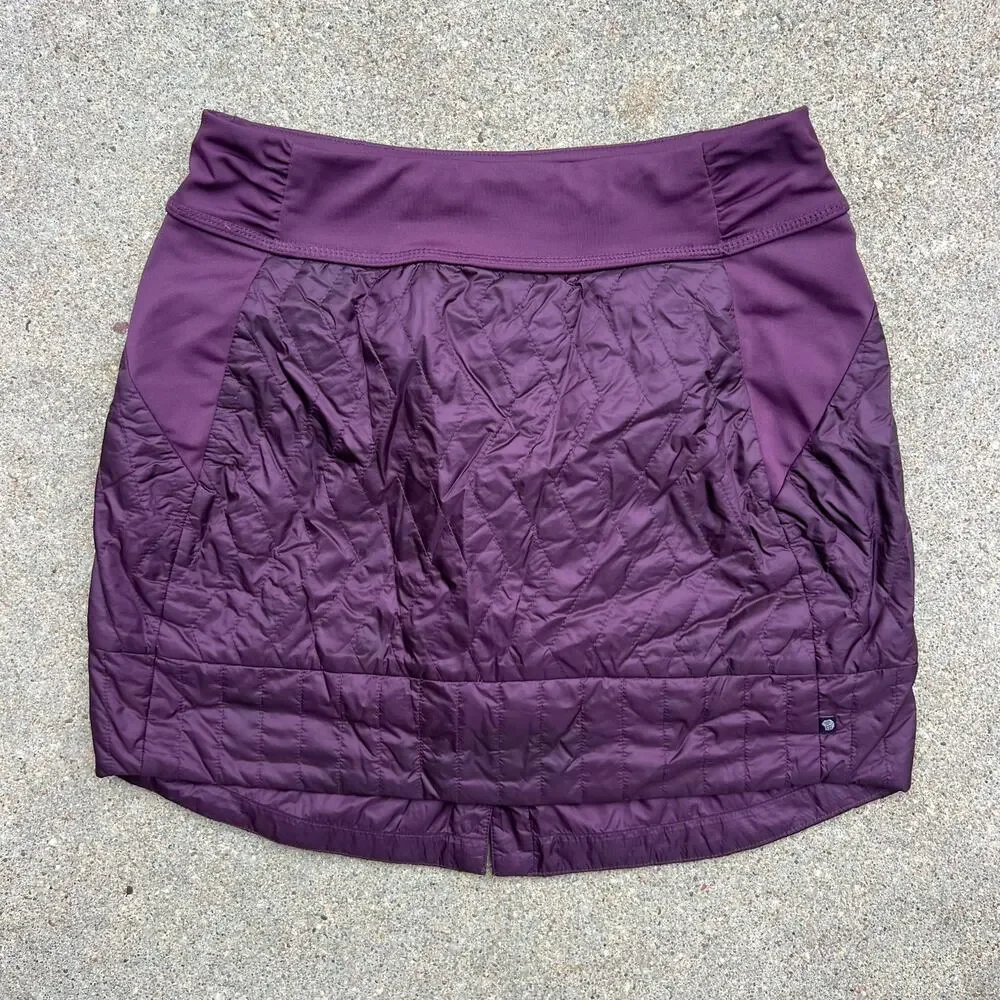 Mountain Hard Wear Purple Quilted Puffy Winter Over Skirt Gorpcore SMALL